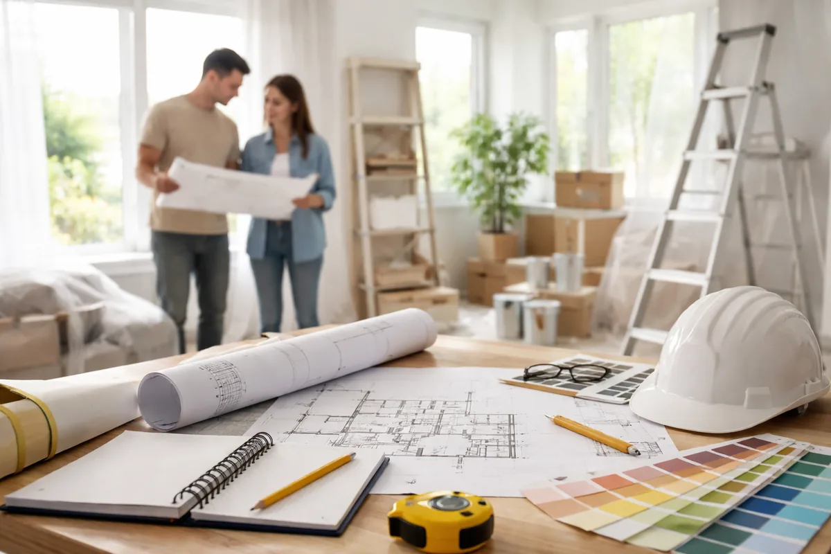 Comment planifier efficacement des travaux de rénovation dans une maison