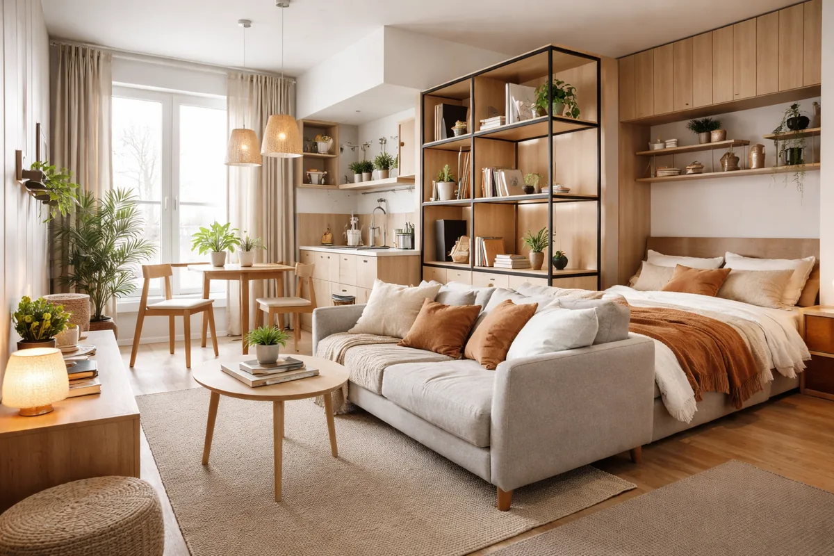 Comment aménager un espace multifonctionnel dans un studio de 30 m²